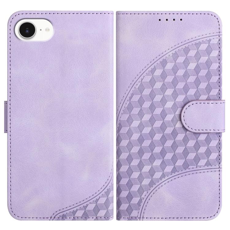 YX0060 Elephant Head Embossed Phone Leather Case with Lanyard, For iPhone 17e / 16e, For iPhone 17 Pro Max, For iPhone 17 Pro, For iPhone 17, For iPhone Air, For iPhone 16 Pro Max