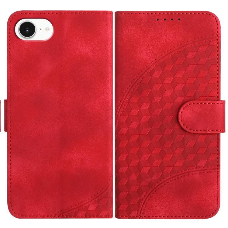 YX0060 Elephant Head Embossed Phone Leather Case with Lanyard, For iPhone 17e / 16e, For iPhone 17 Pro Max, For iPhone 17 Pro, For iPhone 17, For iPhone Air, For iPhone 16 Pro Max