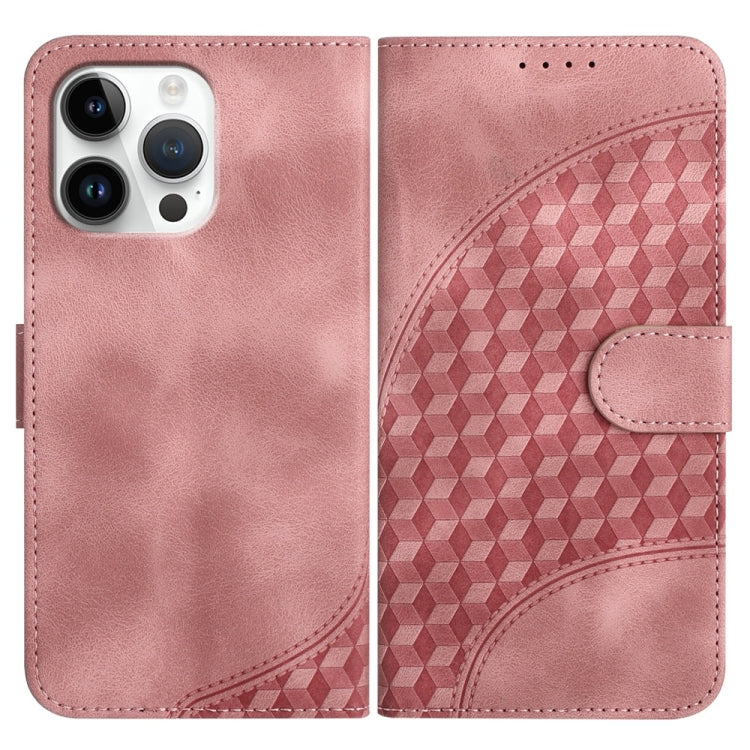 YX0060 Elephant Head Embossed Phone Leather Case with Lanyard, For iPhone 17e / 16e, For iPhone 17 Pro Max, For iPhone 17 Pro, For iPhone 17, For iPhone Air, For iPhone 16 Pro Max