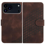 YX0060 Elephant Head Embossed Phone Leather Case with Lanyard, For iPhone 17e / 16e, For iPhone 17 Pro Max, For iPhone 17 Pro, For iPhone 17, For iPhone Air, For iPhone 16 Pro Max
