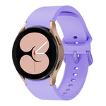 Colorful Buckle Silicone Sport Watch Band, For Samsung Galaxy Watch 6 / 6 Classic