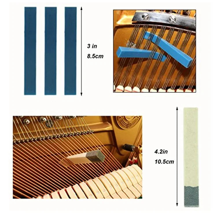 16 in 1 Piano Tuning Tool Piano Tuning Wrench Set Tool, 16 in 1