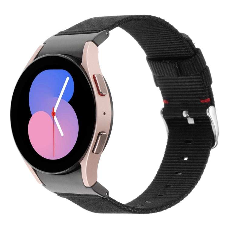 Nylon Canvas Watch Band, For Samsung Galaxy Watch6/6 Classic/5/5 Pro