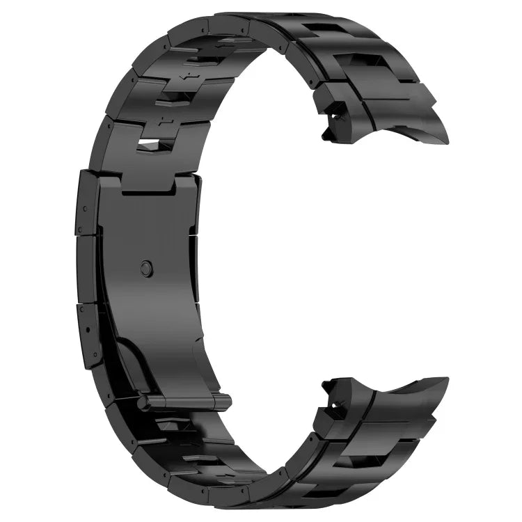Button Style Pure Titanium Metal Watch Band, For Samsung Galaxy Watch6/6 Classic/5/5 Pro