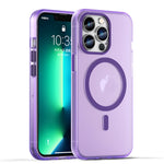 MagSafe Frosted Translucent TPU + PC Full Coverage Phone Case, For iPhone 14 Pro Max, For iPhone SE 2022 / 2020 / 8, For iPhone 13 Pro Max, For iPhone 13 Pro, For iPhone 13