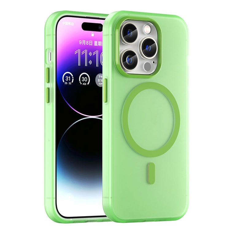 MagSafe Frosted Translucent TPU + PC Full Coverage Phone Case, For iPhone 14 Pro Max, For iPhone SE 2022 / 2020 / 8, For iPhone 13 Pro Max, For iPhone 13 Pro, For iPhone 13