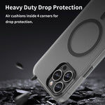 MagSafe Frosted Translucent TPU + PC Full Coverage Phone Case, For iPhone 12 Pro Max, For iPhone 12 Pro, For iPhone 11 Pro Max, For iPhone 11, For iPhone 11 Pro