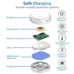 Portable Smart Watch Magnetic Wireless Charger, For Samsung Galaxy Watch Series, For Apple Watch Series