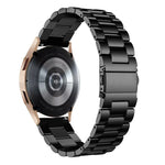 Flat Head Three-bead Stainless Steel Watch Band, For Samsung Galaxy Watch6 / 6 Classic