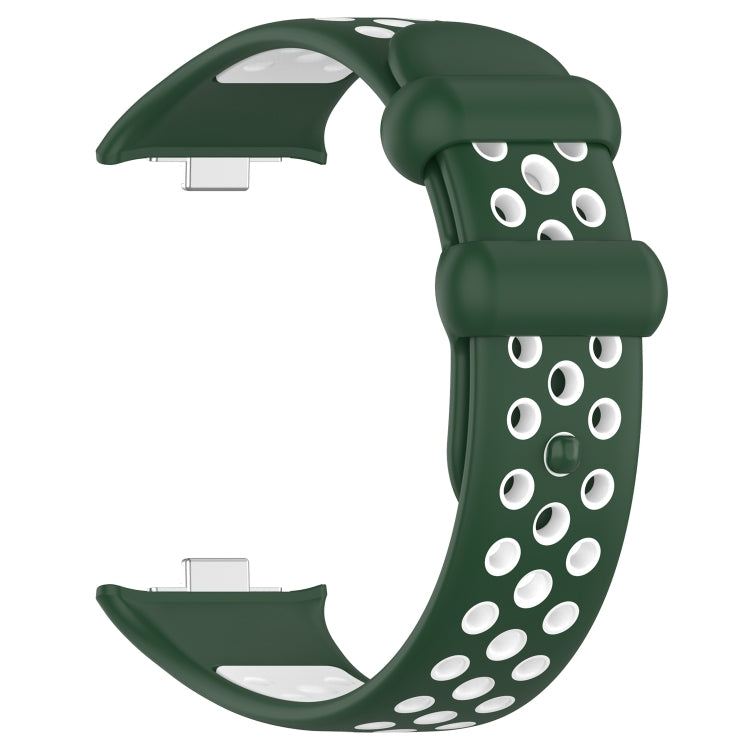 Two Color Silicone Sports Watch Band, For Redmi Watch 4