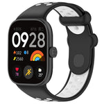 Two Color Silicone Sports Watch Band, For Redmi Watch 4