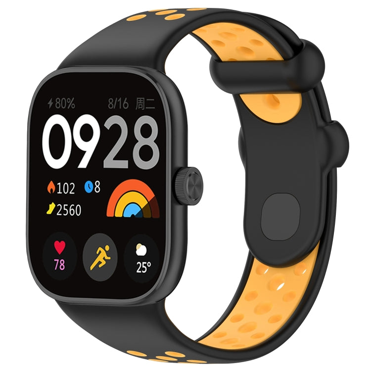 Two Color Silicone Sports Watch Band, For Redmi Watch 4