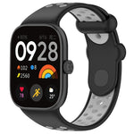 Two Color Silicone Sports Watch Band, For Redmi Watch 4