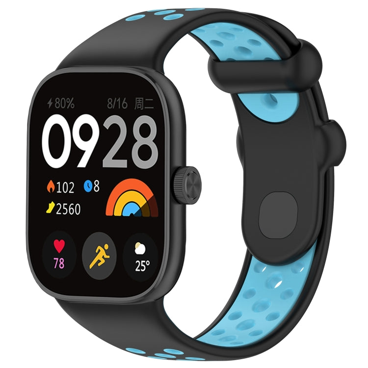 Two Color Silicone Sports Watch Band, For Redmi Watch 4