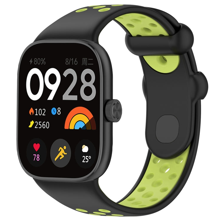 Two Color Silicone Sports Watch Band, For Redmi Watch 4