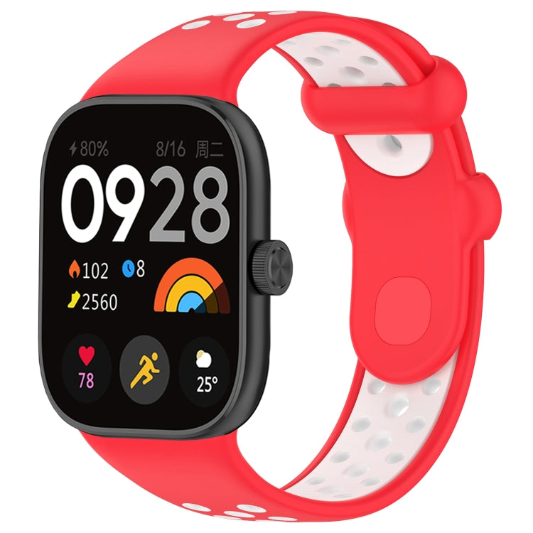 Two Color Silicone Sports Watch Band, For Redmi Watch 4