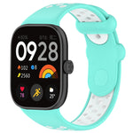 Two Color Silicone Sports Watch Band, For Redmi Watch 4