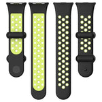 Two Color Silicone Sports Watch Band, For Redmi Watch 4