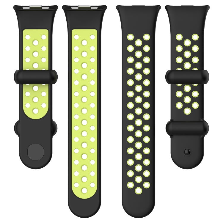Two Color Silicone Sports Watch Band, For Redmi Watch 4