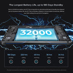 OUKITEL RT7 TITAN 4G Network IP68/IP69K Rugged Tablet, 10.1 inch Android 13 MediaTek MT8788 Octa Core Support Dual SIM, EU Plug, RT7 4G 8GB+256GB