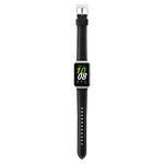 Pointed Tail Genuine Leather Watch Band, For Samsung Galaxy Fit 3