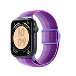 Carbon Fiber Texture Snap Buckle Nylon Watch Band, For Apple Watch SE 2023 40mm, For Apple Watch Ultra 2 49mm, For Apple Watch Series 9 45mm