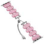 Resin Retractable Chain Watch Band, For Apple Watch Series 6 40mm, For Apple Watch Series 6 44mm