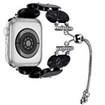 Resin Retractable Chain Watch Band, For Apple Watch Series 4 44mm, For Apple Watch Series 4 40mm