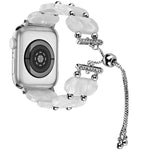 Resin Retractable Chain Watch Band, For Apple Watch Series 3 38mm, For Apple Watch Series 3 42mm