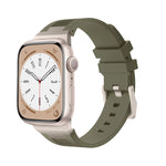 Loners Liquid Silicone Watch Band, For Apple Watch Ultra 49mm, For Apple Watch Series 8 45mm, For Apple Watch SE 2022 44mm