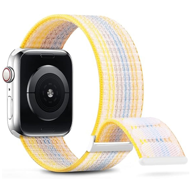 Dual Hook and Loop Nylon Watch Band, For Apple Watch SE 2023 44mm, For Apple Watch SE 2023 40mm, For Apple Watch Ultra 2 49mm, For Apple Watch Series 9 45mm, For Apple Watch Series 9 41mm