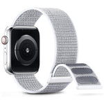 Dual Hook and Loop Nylon Watch Band, For Apple Watch SE 2023 44mm, For Apple Watch SE 2023 40mm, For Apple Watch Ultra 2 49mm, For Apple Watch Series 9 45mm, For Apple Watch Series 9 41mm