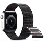 Dual Hook and Loop Nylon Watch Band, For Apple Watch Series 3 38mm, For Apple Watch Series 3 42mm, For Apple Watch Series 2 42mm, For Apple Watch Series 2 38mm, For Apple Watch 42mm