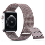 Dual Hook and Loop Nylon Watch Band, For Apple Watch Series 3 38mm, For Apple Watch Series 3 42mm, For Apple Watch Series 2 42mm, For Apple Watch Series 2 38mm, For Apple Watch 42mm