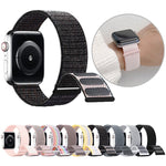 Dual Hook and Loop Nylon Watch Band, For Apple Watch Ultra 49mm, For Apple Watch Series 8 41mm, For Apple Watch Series 8 45mm, For Apple Watch SE 2022 40mm, For Apple Watch SE 2022 44mm