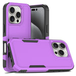 2 in 1 PC + TPU Phone Case, For iPhone 17e / 16e, For iPhone 17 Pro Max, For iPhone 17 Pro, For iPhone 17, For iPhone Air, For iPhone 16 Pro Max, For iPhone 16 Pro, For iPhone 16 Plus