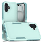 2 in 1 PC + TPU Phone Case, For iPhone 17e / 16e, For iPhone 17 Pro Max, For iPhone 17 Pro, For iPhone 17, For iPhone Air, For iPhone 16 Pro Max, For iPhone 16 Pro, For iPhone 16 Plus