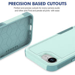2 in 1 PC + TPU Phone Case, For iPhone 17e / 16e, For iPhone 17 Pro Max, For iPhone 17 Pro, For iPhone 17, For iPhone Air, For iPhone 16 Pro Max, For iPhone 16 Pro, For iPhone 16 Plus
