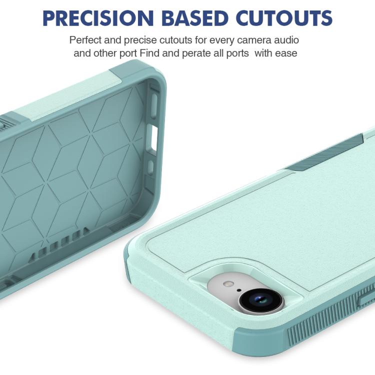 2 in 1 PC + TPU Phone Case, For iPhone 17e / 16e, For iPhone 17 Pro Max, For iPhone 17 Pro, For iPhone 17, For iPhone Air, For iPhone 16 Pro Max, For iPhone 16 Pro, For iPhone 16 Plus