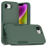 2 in 1 PC + TPU Phone Case, For iPhone 17e / 16e, For iPhone 17 Pro Max, For iPhone 17 Pro, For iPhone 17, For iPhone Air, For iPhone 16 Pro Max, For iPhone 16 Pro, For iPhone 16 Plus