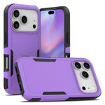 2 in 1 PC + TPU Phone Case, For iPhone 17e / 16e, For iPhone 17 Pro Max, For iPhone 17 Pro, For iPhone 17, For iPhone Air, For iPhone 16 Pro Max, For iPhone 16 Pro, For iPhone 16 Plus