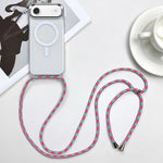 MagSafe Magnetic PC + TPU Phone Case with Lanyard, For iPhone Air, For iPhone 16 Pro Max, For iPhone 16 Pro, For iPhone 16 Plus