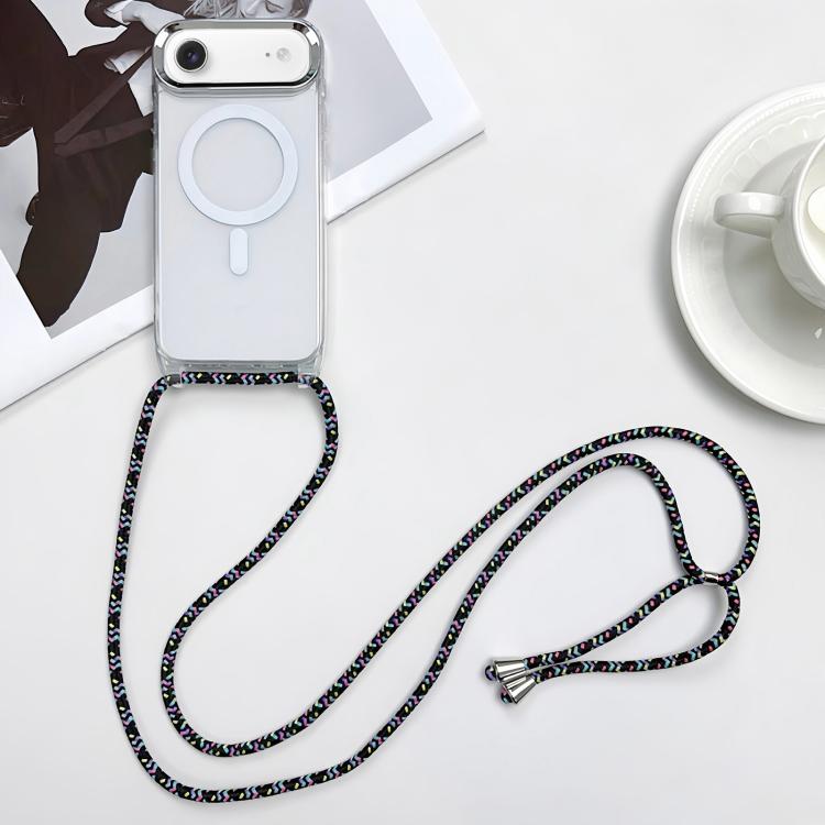 MagSafe Magnetic PC + TPU Phone Case with Lanyard, For iPhone Air, For iPhone 16 Pro Max, For iPhone 16 Pro, For iPhone 16 Plus
