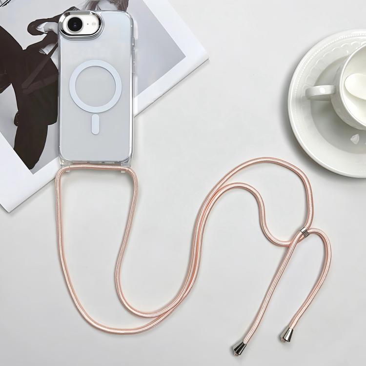 MagSafe Magnetic PC + TPU Phone Case with Lanyard, For iPhone 17e / 16e, For iPhone 17 Pro Max, For iPhone 17 Pro, For iPhone 17