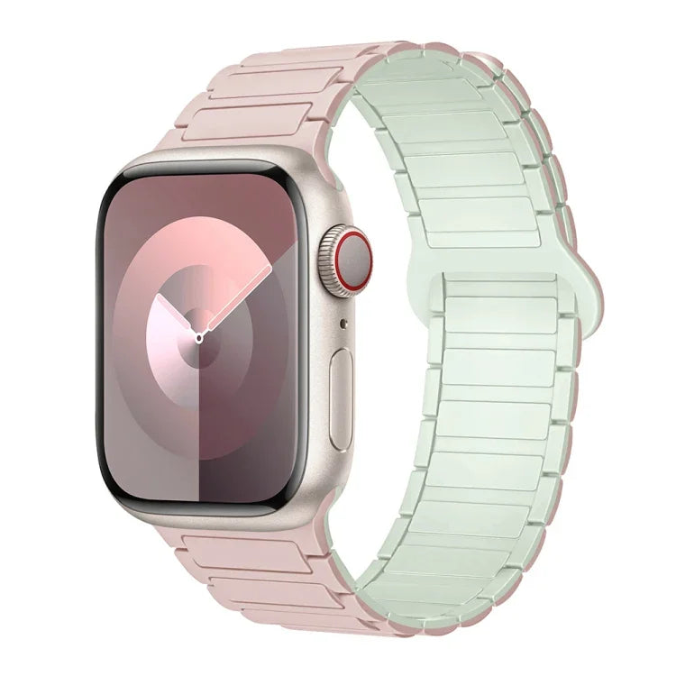 I-Shaped Magnetic Silicone Watch Band