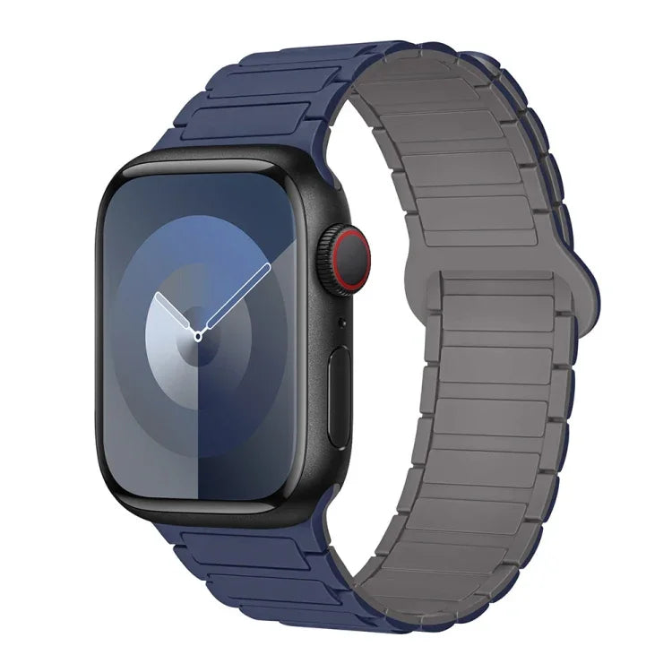 I-Shaped Magnetic Silicone Watch Band