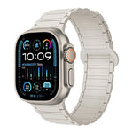 I-Shaped Magnetic Silicone Watch Band