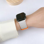 I-Shaped Magnetic Silicone Watch Band, For Apple Watch Series 9 45mm, For Apple Watch Series 9 41mm, For Apple Watch Ultra 49mm
