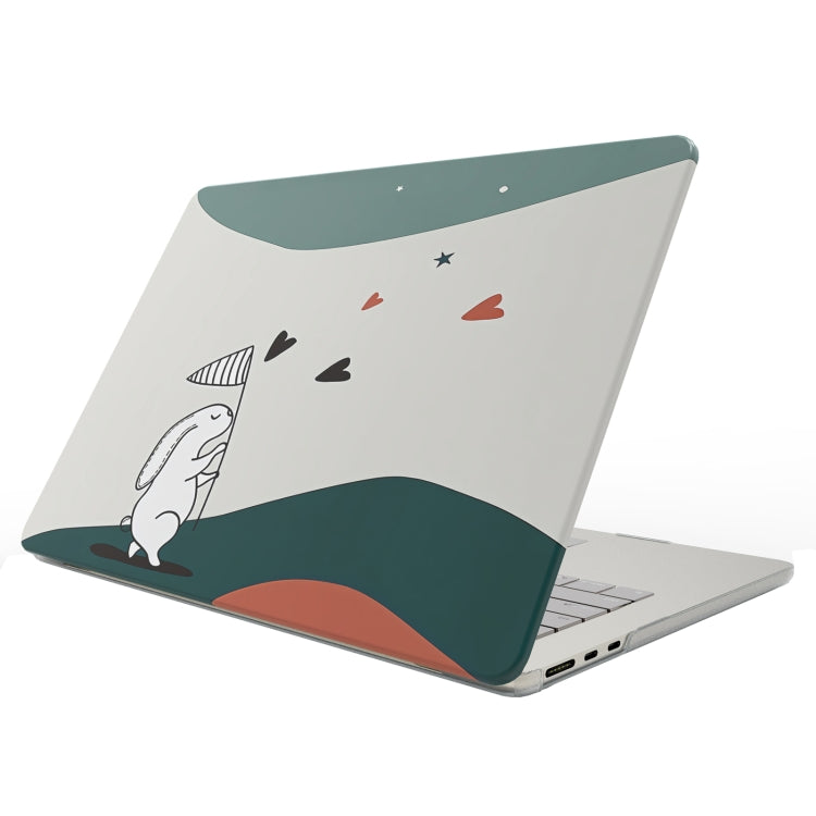 UV Printed Pattern Laptop Frosted Protective Case, For MacBook Air 11.6 A1370 / A1465, For MacBook Pro 13.3 A1278