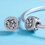 Tree Of Life Bracelet S925 Sterling Silver String Decorated With Loose Beads